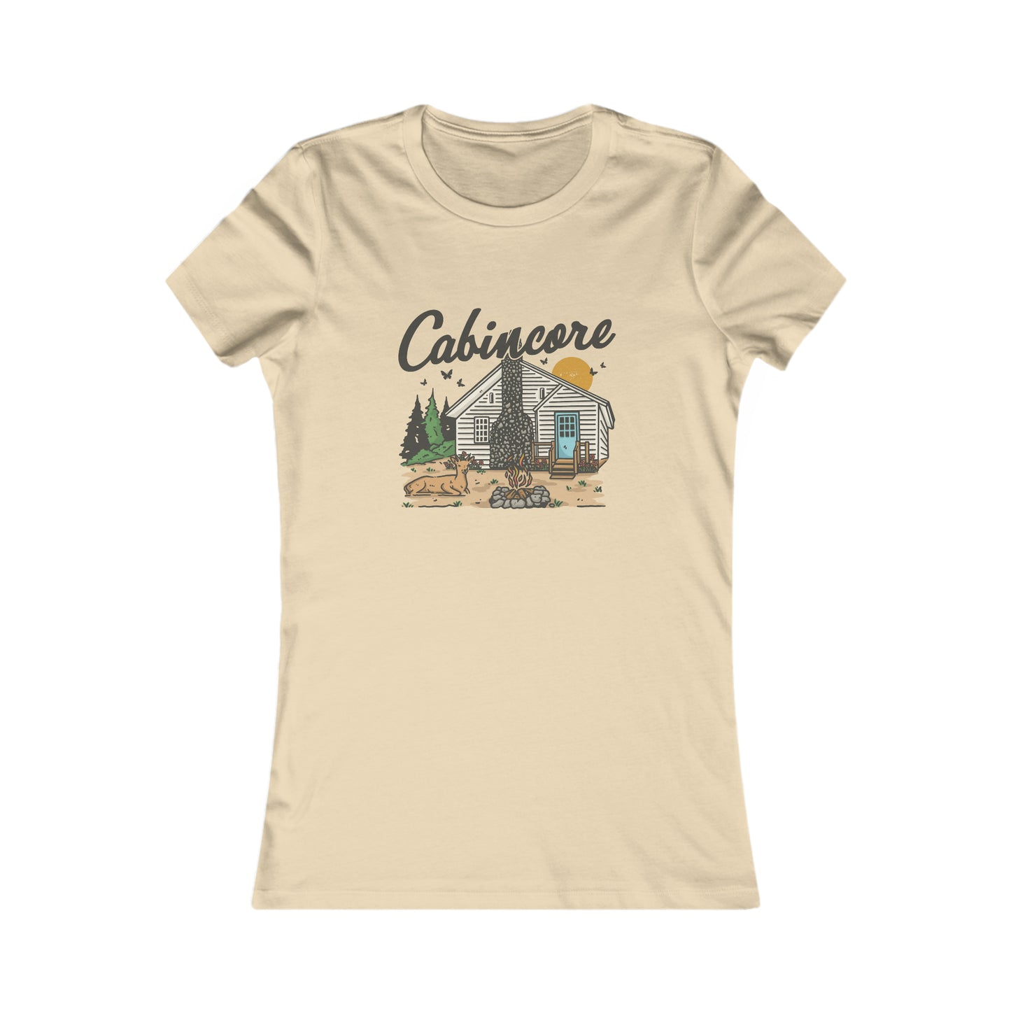 Women's Cabincore Short Sleeved Tee